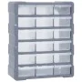 Multi-drawer organizer with 18 intermediate drawers 38x16x47 cm by vidaXL, Toolboxes - Ref: Foro24-149598, Price: 53,14 €, Di...