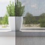 Cortinas de gasa con trabillas 2 uds gris oscuro 140x225 cm de , Cortinas y visillos - Ref: Foro24-4102273, Precio: 15,86 €, ...