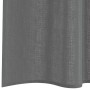 Cortinas de gasa con trabillas 2 uds gris oscuro 140x225 cm de , Cortinas y visillos - Ref: Foro24-4102273, Precio: 15,86 €, ...