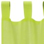 Cortinas de gasa con trabillas 2 uds. verde manzana de , Cortinas y visillos - Ref: Foro24-4102252, Precio: 13,35 €, Descuent...