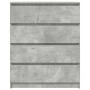 Aparador de madera de ingeniería gris hormigón 80x35x99 cm de , Aparadores - Ref: Foro24-3328483, Precio: 128,45 €, Descuento: %