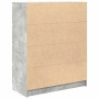 Aparador de madera de ingeniería gris hormigón 80x35x99 cm de , Aparadores - Ref: Foro24-3328483, Precio: 128,45 €, Descuento: %