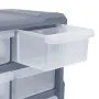 Multi-drawer organizer with 18 intermediate drawers 38x16x47 cm by vidaXL, Toolboxes - Ref: Foro24-149598, Price: 53,14 €, Di...