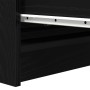 Aparador de madera de roble negro 80x35x99 cm de , Aparadores - Ref: Foro24-3328481, Precio: 133,93 €, Descuento: %