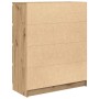Aparador Artisan Roble 80x35x99 cm Madera de ingeniería de , Aparadores - Ref: Foro24-3328488, Precio: 133,40 €, Descuento: %