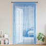 Cortinas de tiras 2 uds azul claro 100x250 cm de , Cortinas y visillos - Ref: Foro24-4102045, Precio: 15,95 €, Descuento: %