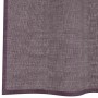Cortinas de gasa con ojales 2 uds morado 140x175 cm de , Cortinas y visillos - Ref: Foro24-4102102, Precio: 14,11 €, Descuent...