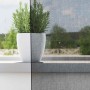 Cortinas de gasa con ojales 2 uds negro140x300 cm de , Cortinas y visillos - Ref: Foro24-4102064, Precio: 16,17 €, Descuento: %