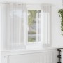 Cortinas de gasa con ojales 2 uds blanco de , Cortinas y visillos - Ref: Foro24-4102149, Precio: 13,54 €, Descuento: %