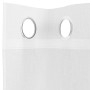 Cortinas de gasa con ojales 2 uds blanco de , Cortinas y visillos - Ref: Foro24-4102149, Precio: 13,54 €, Descuento: %