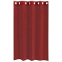 Cortinas de gasa con ojales 2 uds rojo vino de , Cortinas y visillos - Ref: Foro24-4102156, Precio: 14,11 €, Descuento: %
