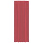 Cortinas de gasa con bolsillos para varillas 2 uds. rojo vino de , Cortinas y visillos - Ref: Foro24-4102250, Precio: 15,00 €...
