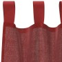 Cortinas de gasa con bolsillos para varillas 2 uds. rojo vino de , Cortinas y visillos - Ref: Foro24-4102250, Precio: 15,00 €...
