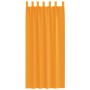 Cortinas de gasa con trabillas 2 uds naranja 140x245 cm de , Cortinas y visillos - Ref: Foro24-4102284, Precio: 15,25 €, Desc...