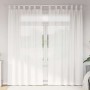 Cortinas de gasa con bolsillos para varillas 2 uds. blanco de , Cortinas y visillos - Ref: Foro24-4102244, Precio: 14,65 €, D...