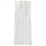 Cortinas de gasa con bolsillos para varillas 2 uds. blanco de , Cortinas y visillos - Ref: Foro24-4102244, Precio: 14,65 €, D...