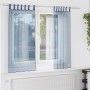 Cortinas de gasa con trabillas 2 uds azul real 140x140 cm de , Cortinas y visillos - Ref: Foro24-4102301, Precio: 14,34 €, De...