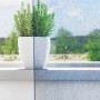 Cortinas de gasa con trabillas 2 uds azul real 140x140 cm de , Cortinas y visillos - Ref: Foro24-4102301, Precio: 14,34 €, De...