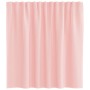 Cortinas de gasa con trabillas 2 uds rosa 140x140 cm de , Cortinas y visillos - Ref: Foro24-4102286, Precio: 14,34 €, Descuen...
