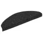 Alfombrilla autoadhesiva escalera 10 uds 65x21x4 cm negro de vidaXL, Alfombrillas para escalones - Ref: Foro24-149703, Precio...