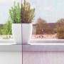 Cortinas de gasa con trabillas 2 uds morado 140x175 cm de , Cortinas y visillos - Ref: Foro24-4102292, Precio: 15,15 €, Descu...