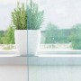 Cortinas de gasa con trabillas 2 uds turquesa 140x245 cm de , Cortinas y visillos - Ref: Foro24-4102329, Precio: 15,15 €, Des...
