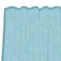 Cortinas de gasa con trabillas 2 uds turquesa 140x245 cm de , Cortinas y visillos - Ref: Foro24-4102329, Precio: 15,15 €, Des...