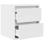 Mesilla de noche de pared blanca 38x34x40 cm de , Mesitas de noche - Ref: Foro24-861247, Precio: 48,92 €, Descuento: %