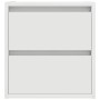 Mesilla de noche de pared blanca 38x34x40 cm de , Mesitas de noche - Ref: Foro24-861247, Precio: 48,92 €, Descuento: %