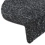 Alfombrilla autoadhesiva escalera 10 uds 65x21x4 cm negro de vidaXL, Alfombrillas para escalones - Ref: Foro24-149703, Precio...