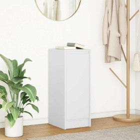 Aparador blanco 29,5x34x76 cm madera de ingeniería de , Aparadores - Ref: Foro24-861607, Precio: 48,73 €, Descuento: %
