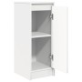 Aparador blanco 29,5x34x76 cm madera de ingeniería de , Aparadores - Ref: Foro24-861607, Precio: 48,73 €, Descuento: %