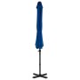 Sombrilla voladiza con poste de aluminio azul celeste 300 cm de vidaXL, Sombrillas - Ref: Foro24-46989, Precio: 92,60 €, Desc...