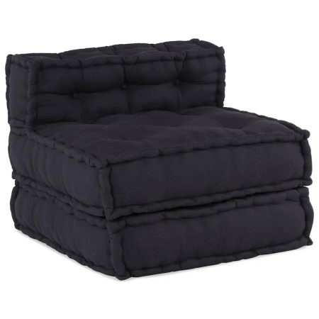 Puf modular tela antracita 70x70x54 de , Cojines para sillas y sofás - Ref: Foro24-4019026, Precio: 135,60 €, Descuento: %