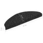 Alfombrilla autoadhesiva escalera 10 uds 65x21x4 cm negro de vidaXL, Alfombrillas para escalones - Ref: Foro24-149703, Precio...