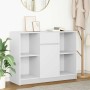 Aparador con cajón blanco 101x35x76 cm madera de ingeniería de , Aparadores - Ref: Foro24-861562, Precio: 93,47 €, Descuento: %