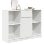 Aparador con cajón blanco 101x35x76 cm madera de ingeniería de , Aparadores - Ref: Foro24-861562, Precio: 93,47 €, Descuento: %