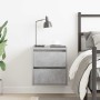 Mesilla de noche de pared gris hormigón 38x34x40 cm de , Mesitas de noche - Ref: Foro24-861253, Precio: 47,02 €, Descuento: %