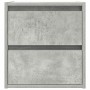 Mesilla de noche de pared gris hormigón 38x34x40 cm de , Mesitas de noche - Ref: Foro24-861253, Precio: 47,02 €, Descuento: %