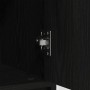 Aparador con cajón roble negro 80x34x76 cm madera de ingeniería de , Aparadores - Ref: Foro24-861536, Precio: 88,97 €, Descue...