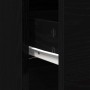 Aparador con cajón roble negro 80x34x76 cm madera de ingeniería de , Aparadores - Ref: Foro24-861536, Precio: 88,97 €, Descue...