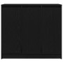 Aparador de madera de roble negro 85x34x76 cm de , Aparadores - Ref: Foro24-861626, Precio: 95,54 €, Descuento: %