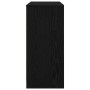 Aparador de madera de roble negro 85x34x76 cm de , Aparadores - Ref: Foro24-861626, Precio: 95,54 €, Descuento: %