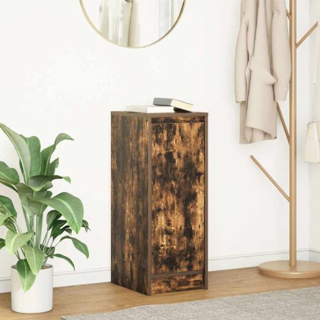 Aparador roble ahumado 29,5x34x76 cm madera de ingeniería de , Aparadores - Ref: Foro24-861611, Precio: 45,57 €, Descuento: %