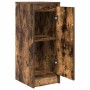 Aparador roble ahumado 29,5x34x76 cm madera de ingeniería de , Aparadores - Ref: Foro24-861611, Precio: 45,57 €, Descuento: %