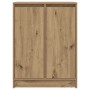 Aparador Artisan Roble 57x34x76 cm Madera de ingeniería de , Aparadores - Ref: Foro24-861624, Precio: 72,13 €, Descuento: %