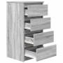 Aparador Sonoma gris 37,5x35x76 cm madera de ingeniería de , Aparadores - Ref: Foro24-861756, Precio: 75,96 €, Descuento: %