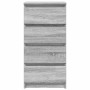 Aparador Sonoma gris 37,5x35x76 cm madera de ingeniería de , Aparadores - Ref: Foro24-861756, Precio: 75,96 €, Descuento: %