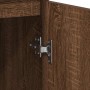Aparador roble marrón 29,5x34x76 cm madera de ingeniería de , Aparadores - Ref: Foro24-861613, Precio: 48,07 €, Descuento: %