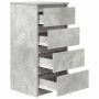 Aparador de madera de ingeniería gris hormigón 37,5x35x76 cm de , Aparadores - Ref: Foro24-861754, Precio: 73,85 €, Descuento: %